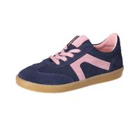 RICOSTA Mädchen Low-Top Sneaker London, Kinder Halbschuhe, lose Einlage, Turnschuhe, Laufschuhe, schnürschuhe, schnürer, Nautic/rosa (170), 36 EU
