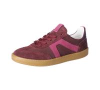 Sneaker RICOSTA "Ricosta Sneaker Veloursleder", Damen, Gr. 37, rot (bordeaux), Veloursleder, Schuhe Sneaker (83576243-37) bordeaux