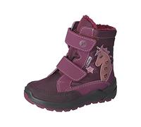 RICOSTA Mädchen Boots Annika, Weite: Weit (WMS),Sympatex,Blinklicht,wasserdicht,Winterboots,Outdoor-Kinderschuhe,Merlot (382),33 EU / 1 UK
