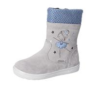 RICOSTA Mädchen Klassische Stiefeletten Sweet,Kinder Stiefeletten,WMS:Mittel,lose Einlage,RicostaTEX,gefüttert,Boots,Graphit/Jeans (450),33 EU