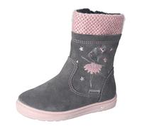 RICOSTA Mädchen Klassische Stiefeletten Sweet,Kinder Stiefeletten,WMS:Mittel,lose Einlage,RicostaTEX,Booties,halbstiefel,Asphalt/Rose (490),29 EU