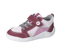 RICOSTA Mädchen Kletthalbschuhe Jayden, Kinder Halbschuhe, Weite: MITTEL, Barfuß-Schuh,vegan, Strassenschuhe, Flieder/Merlot (380), 29 EU