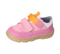 RICOSTA Mädchen Kletthalbschuhe JOKIN, Kinder Lauflernschuhe, Weite: Mittel, Barfuß-Schuh,vegan, Klettschuhe, Sneaker, pop/rosato/Mallow (320), 26 EU