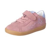 RICOSTA Mädchen Kletthalbschuhe Malia, Kinder Halbschuhe, lose Einlage, Turnschuhe, Laufschuhe, Klettschuhe, Sneaker, Sucre/Blush (320), 25 EU