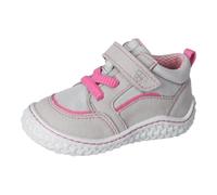 Pepino by Ricosta - Kid's Patsy - Barfußschuhe, Gr. 24, hellgrau / fuchsia (Hellgrau/Fuchsia)