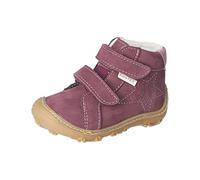 RICOSTA Mädchen Lauflernschuhe Donny,Kinder Boots,WMS:Weit,CareTEX,terracare,Barfuß-Schuh,Lauflernschuhe mit Klettverschluss,Pflaume (380),26 EU