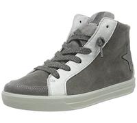 Ricosta Mädchen Livia High-Top, Grau (Graphit 457)