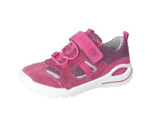 RICOSTA Mädchen Low-Top Sneaker Fast, Kinder Halbschuhe, Weite: Mittel, lose Einlage, Turnschuhe, Laufschuhe, Klettschuhe, Fuchsia/rosada (360), 28 EU