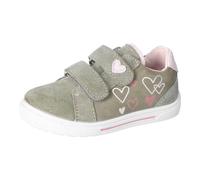 RICOSTA Mädchen Low-Top Sneaker Ilva, Kinder Halbschuhe, Weite: Mittel, lose Einlage, Klettschuhe, Klettverschluss, Turnschuhe, eukalyptus (530), 34 EU