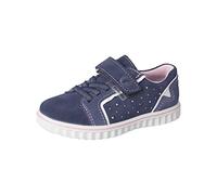 RICOSTA Mädchen Low-Top Sneaker Jean,Kinder Halbschuhe,lose Einlage, TEX,Strassenschuhe,Sportschuhe,Freizeitschuhe,Nautic (170),28 EU