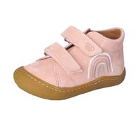 RICOSTA Mädchen Low-Top Sneaker Karli, Baby und Kleinkinder Lauflernschuhe, terracare, Klettschuhe, Klettverschluss, Halbschuhe, rosa (310), 20 EU