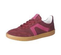RICOSTA Mädchen Low-Top Sneaker London, Kinder Halbschuhe, lose Einlage, Sportschuhe, Freizeitschuhe, Turnschuhe, Bordeaux/Fuchsia (370), 41 EU