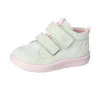 RICOSTA Mädchen Low-Top Sneaker MIKA, Kinder Lauflernschuhe, Weite: Mittel, lose Einlage, Klettschuhe, Klettverschluss, Avocado/rosa (520), 26 EU
