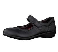 RICOSTA Mädchen Riemchenballerinas Beth, WMS: Mittel, Kinderschuhe Spielen Freizeit leger Mary-Jane Klettverschluss Kommunion,schwarz,34 EU / 2 UK