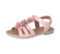 RICOSTA Mädchen Riemchensandalen Aurora, Kinder Sandalen, Weite: Mittel, Freizeitschuhe, offene Schuhe, Strandschuhe, Sandaletten, Rose (310), 34 EU