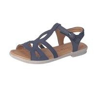 RICOSTA Mädchen Riemchensandalen Becca, Kinder Sandalen, Weite: MITTEL, Freizeitschuhe, offene Schuhe, Strandschuhe, Sandaletten, Nautic (170), 32 EU