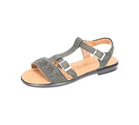 RICOSTA Mädchen Riemchensandalen BELLA, Weite: Mittel (WMS), kinder maedchen kinderschuhe toben spielen verspielt detailreich,meteor,36 EU / 3 UK