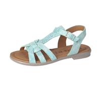 RICOSTA Mädchen Riemchensandalen BIRTE, Kinder Sandalen, Weite: MITTEL, offene Schuhe, Strandschuhe, Sandaletten, Sommersandalen, Jade (511), 41 EU