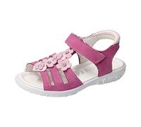 RICOSTA Mädchen Riemchensandalen Chica, Weite: Schmal (WMS), sommerschuh Sommersandale flach Kinder Kids toben leger,rosada,25 EU / 7.5 Child UK