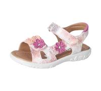RICOSTA Mädchen Riemchensandalen Cilla, Kinder Sandalen, Weite: SCHMAL, offene Schuhe, Strandschuhe, Sandaletten, Sommersandalen, Rose (310), 29 EU