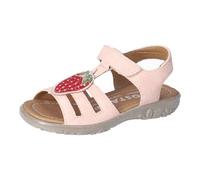 RICOSTA Mädchen Riemchensandalen Clarissa, Kinder Sandalen, Weite: MITTEL, Sommerschuhe, Freizeitschuhe, offene Schuhe, Strandschuhe, Rose (310), 34 EU