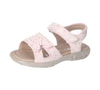 RICOSTA Mädchen Sandalen MONI, Kinder Sommerschuhe, Weite: Schmal, offene Schuhe, Strandschuhe, Sandaletten, Klettverschluss, Powder (321), 28 EU