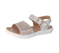 RICOSTA Mädchen Riemchensandalen Samira, Kinder Sandalen, Weite: MITTEL, Freizeitschuhe, offene Schuhe, Strandschuhe, Sandaletten, Tundra (650), 37 EU