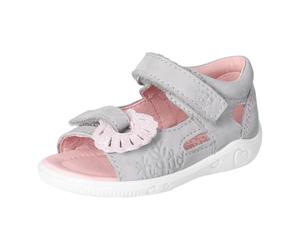 RICOSTA Mädchen Riemchensandalen Sylvie, Kinder Lauflernschuhe, Weite: SCHMAL, Freizeitschuhe, offene Schuhe, Strandschuhe, Frost/Blush (440), 24 EU