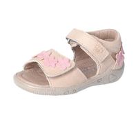 RICOSTA Mädchen Riemchensandalen Tildi, Baby und Kleinkinder Lauflernschuhe, Weite: MITTEL, Sandaletten, Sommersandalen, bequem, Natural (620), 19 EU