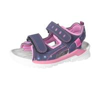 RICOSTA Mädchen Sandale TAJO, Kinder Sandalen, Weite: MITTEL, offene Schuhe, Strandschuhe, schnürSandale, Booties, Leder, Nautic/rosada (171), 34 EU