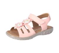 RICOSTA Mädchen Sandalen Camilla, Kinder Sandalen, Weite: Mittel, offene Schuhe, Strandschuhe, Outdoorsandalen, Klettverschluss, Coral (320), 30 EU