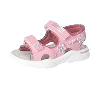 RICOSTA Mädchen Sandalen Carmen, Kinder Sommerschuhe, Strandschuhe, Outdoorsandalen, Klettverschluss, Mallow/Rosewood (330), 29 EU
