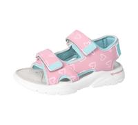 RICOSTA Mädchen Sandalen Caro, Kinder Sommerschuhe, Freizeitschuhe, offene Schuhe, Strandschuhe, Outdoorsandalen, Mallow/Frozen (330), 27 EU