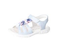 RICOSTA Mädchen Sandalen Cayla,Kinder Sommerschuhe,WMS:Mittel,RICOSTAcare,Strandschuhe,Sandaletten,Klettverschluss,Himmel (120),27 EU