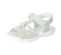 RICOSTA Mädchen Sandalen Cleo, Kinder Sommerschuhe, Weite: Mittel, offene Schuhe, Strandschuhe, Sandaletten, Klettverschluss, Avocado (510), 34 EU