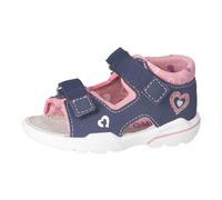 RICOSTA Mädchen Sandalen Kittie, Kinder Lauflernschuhe, Weite: Weit, Strandschuhe, Outdoorsandalen, Halbschuhe, Sommerschuhe, Nautic/Mallow (180), 26 EU
