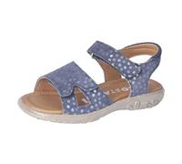 RICOSTA Mädchen Sandalen MONI, Kinder Sommerschuhe, Weite: Mittel, Klettverschluss, Freizeitschuhe, offene Schuhe, Nautic (171), 29 EU