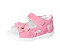 RICOSTA Mädchen Sandalen Silvi, Baby und Kleinkinder Lauflernschuhe, Weite: Schmal, Freizeitschuhe, offene Schuhe, Strandschuhe, Fleur (321), 22 EU