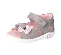 RICOSTA Mädchen Sandalen Silvi, Kinder Lauflernschuhe, Weite: Schmal, Outdoorsandalen, Klettverschluss, Sommerschuhe, Strandschuhe, Graphit (450), 25 EU