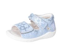 RICOSTA Mädchen Sandalen Taya, Kinder Lauflernschuhe, Weite: Mittel, offene Schuhe, Strandschuhe, Sandaletten, Klettverschluss, Blue/Himmel (121), 23 EU