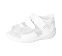 RICOSTA Mädchen Sandalen TIA, Baby und Kleinkinder Lauflernschuhe, Weite: Mittel, Klettverschluss, Sommerschuhe, Freizeitschuhe, Bianco (810), 22 EU