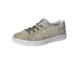 RICOSTA Mädchen Schnürhalbschuhe Jenna Schnürschuh Nubukleder Kinderschuhe Uni schnürschuh Halbschuh freizeitschuh Sneaker