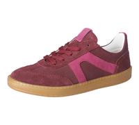 Sneaker RICOSTA "Ricosta Sneaker Veloursleder", Damen, Gr. 36, rot (bordeaux), Veloursleder, Schuhe Sneaker (83576243-36) bordeaux