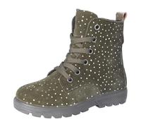 Ricosta Stiefelette Veloursleder Army Warmfutter - 35