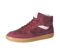Sneaker RICOSTA "Ricosta Sneaker Veloursleder", Mädchen, Gr. 33, rot (bordeaux), Veloursleder, Schuhe Sneaker (12296408-33) bordeaux