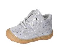 RICOSTA Mädchen Stiefel Conny, Baby und Kleinkinder Lauflernschuhe, Weite: Mittel, lose Einlage, schnürstiefel, Booties, Leder, calcit (130), 21 EU