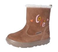 RICOSTA Mädchen Stiefel Cosy, Kinder Lauflernschuhe, Weite: Mittel, lose Einlage, Sympatex, wasserdicht, Winterstiefel, Kastanie (260), 26 EU