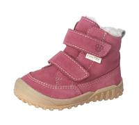 RICOSTA Mädchen Stiefel DOMI, Kinder Lauflernschuhe, Weite: Weit, CareTEX, Klettstiefel, Booties, wasserdicht, Barolo (370), 26 EU