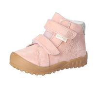 RICOSTA Mädchen Stiefel Donny, Baby und Kleinkinder Lauflernschuhe, Weite: Weit, CareTEX, terracare, Klettstiefel, Booties, rosa/grün (310), 20 EU