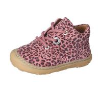 RICOSTA Mädchen Stiefel DOTS, Kinder Lauflernschuhe, Weite: Mittel, lose Einlage, schnürstiefel, Booties, Leder, Rosewood (332), 23 EU